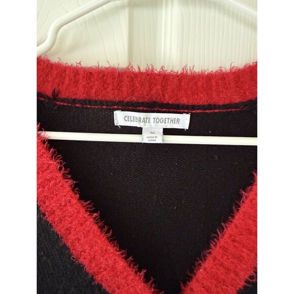 Celebrate Together Christmas Sweater - Size Medium - Festive Reindeer - Picture 2 of 10